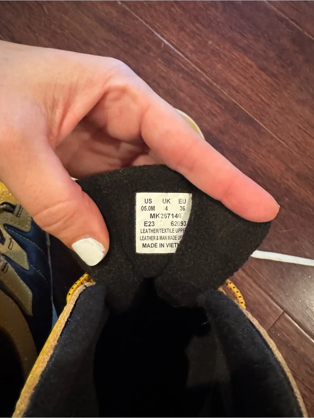Merrell Kids Yellow and Black Snow Boots